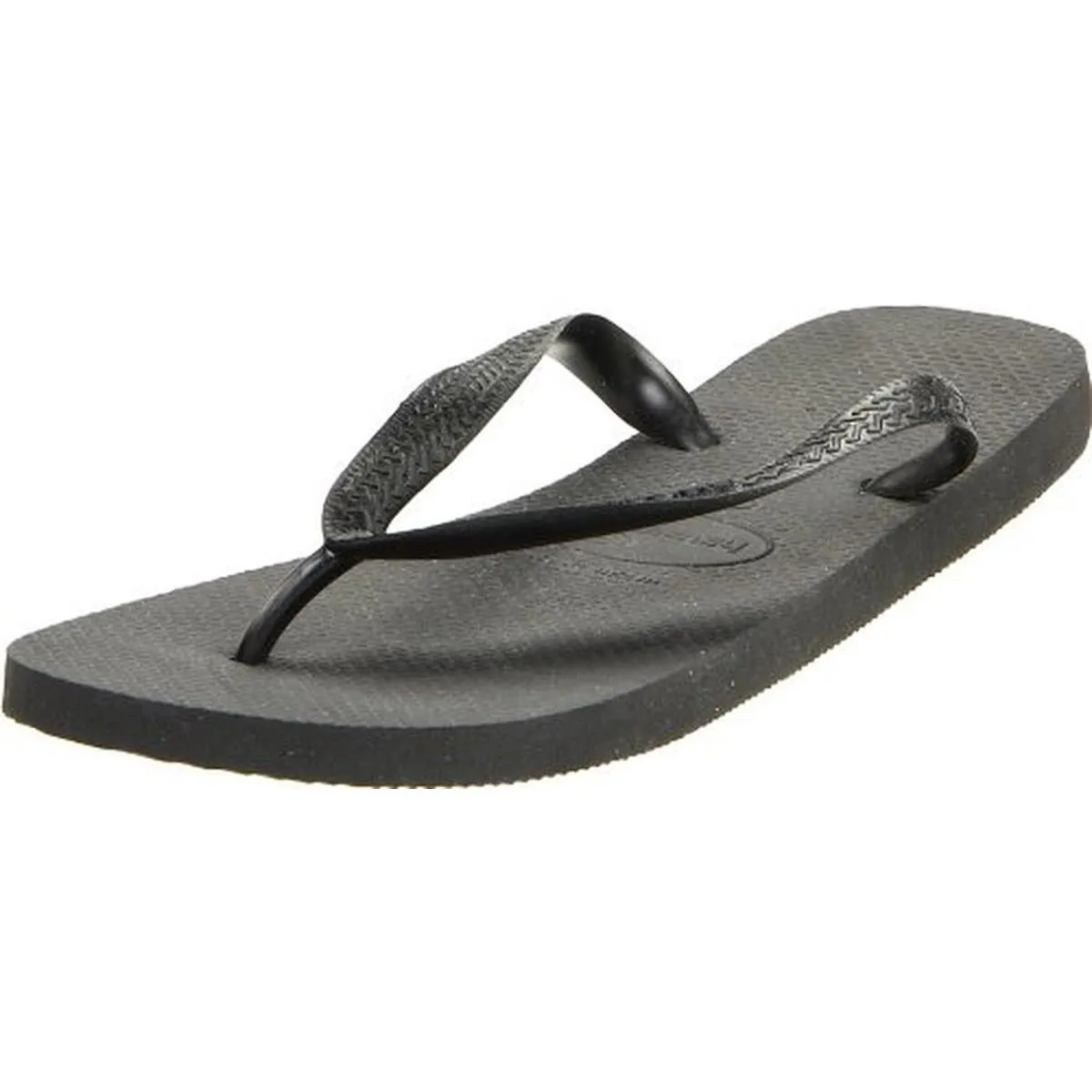 Mens Textured Signature Thong Sandals