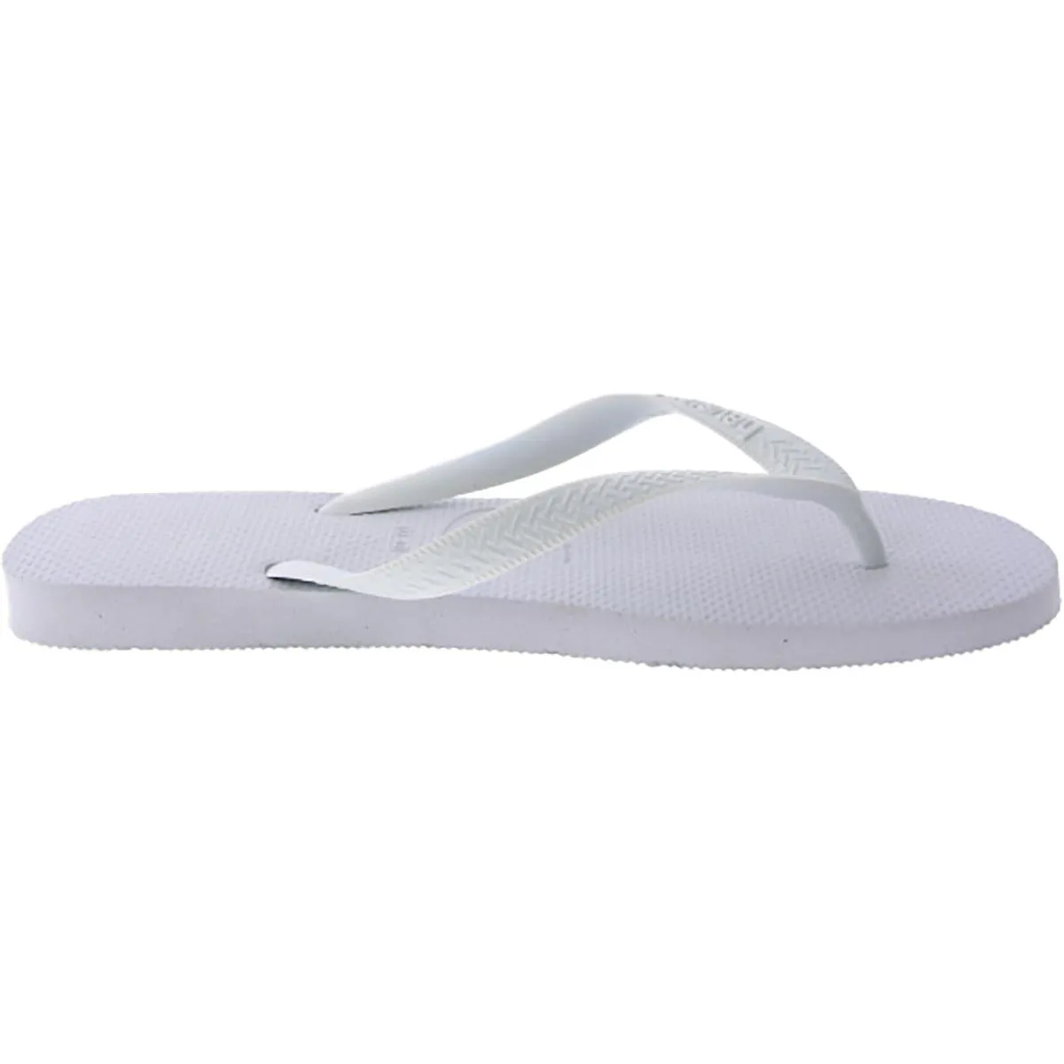 Mens Textured Signature Thong Sandals