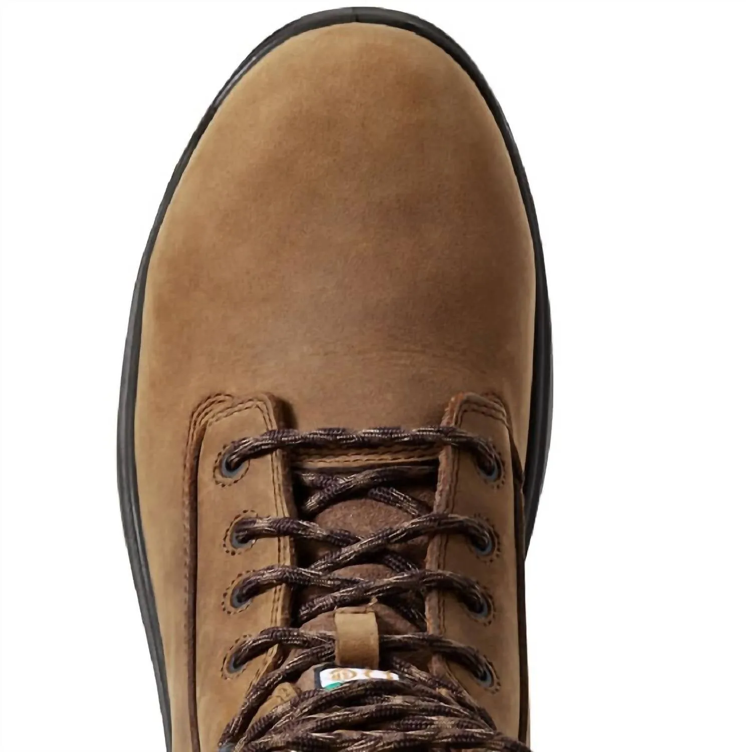 Men's Turbo 8" Waterproof Carbon Work Boot In Aged Bark