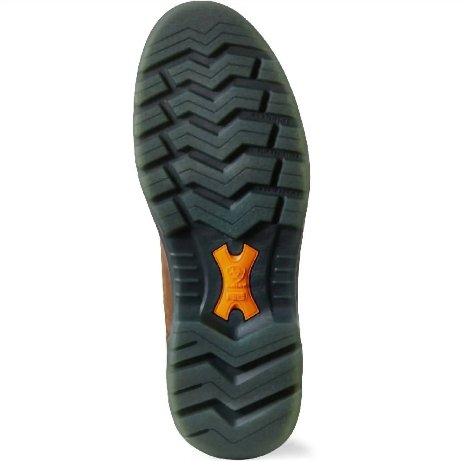 Men's Turbo 8" Waterproof Carbon Work Boot In Aged Bark