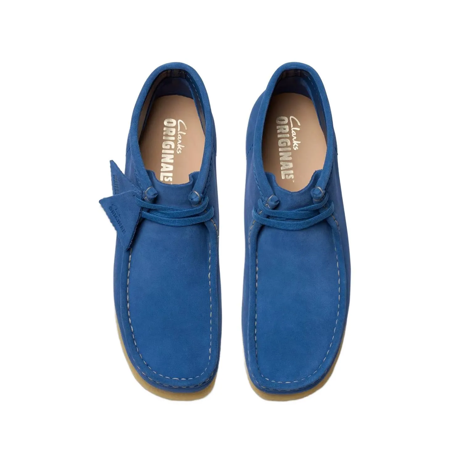 Men's Wallabee Boots In Blue