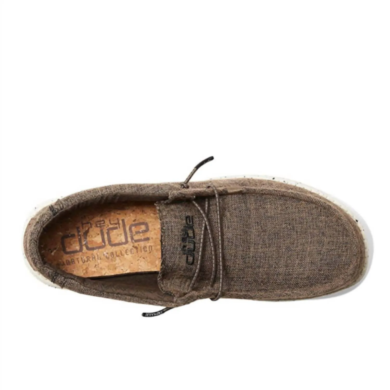 Men's Wally Eco Shoes In Dark Brown