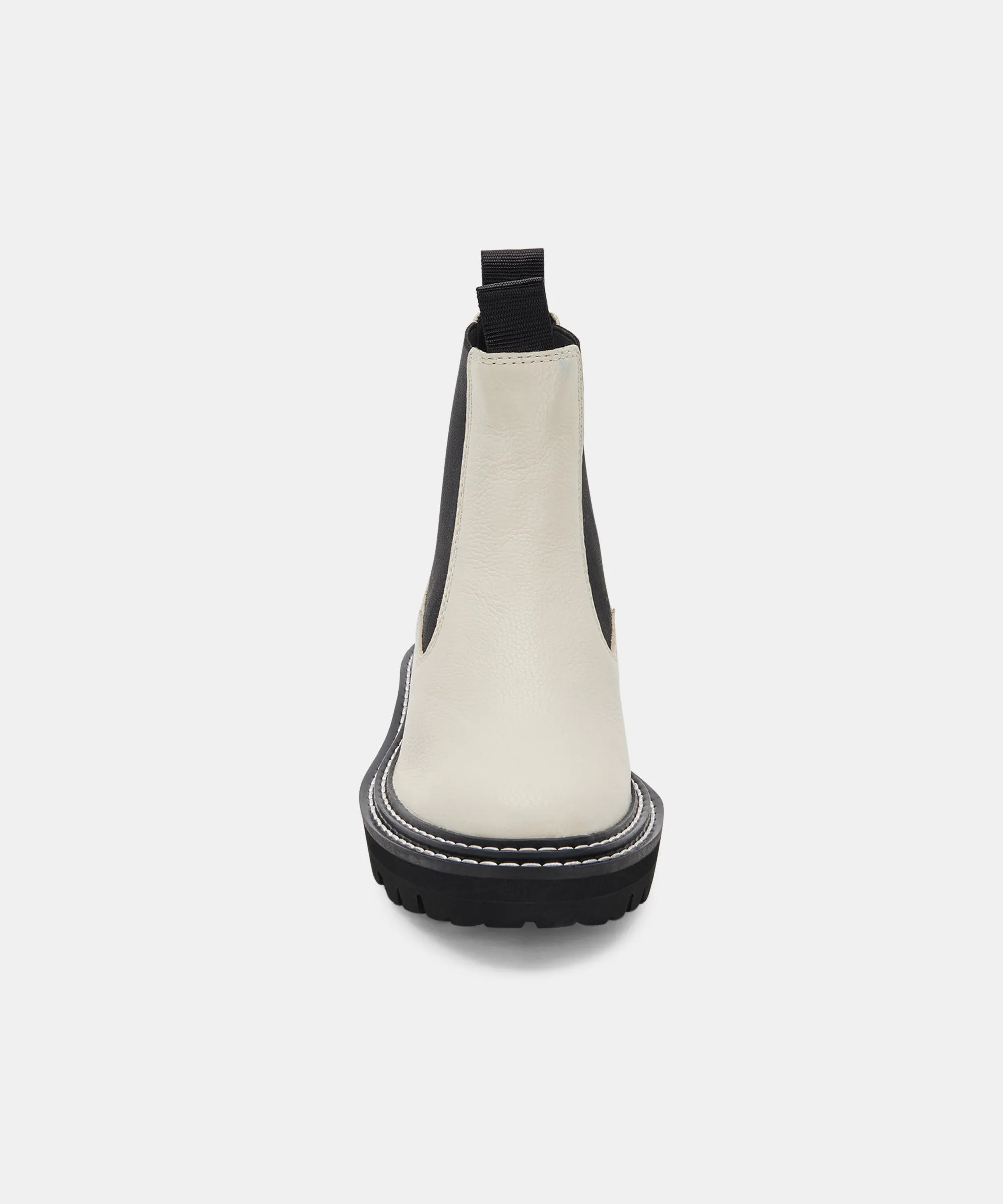 MOANA BOOTS IVORY LEATHER