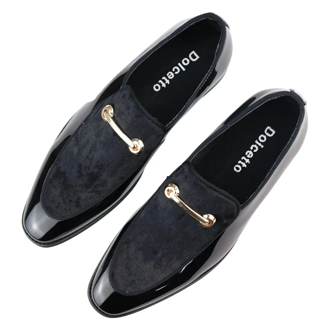 Moccasin Loafers Shoes Leather Lined Slip On Velvet Smart Formal Shoe