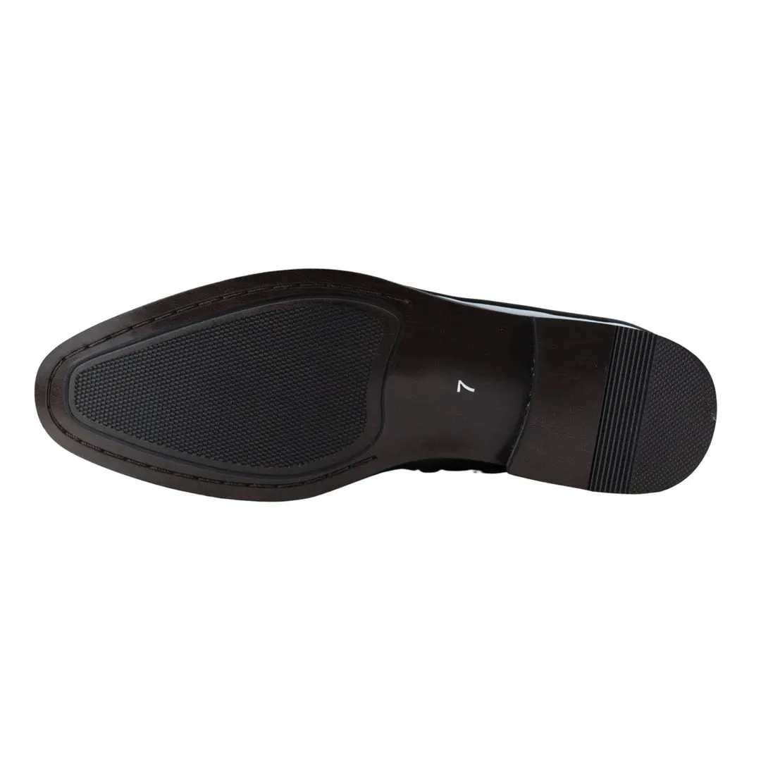 Moccasin Loafers Shoes Leather Lined Slip On Velvet Smart Formal Shoe