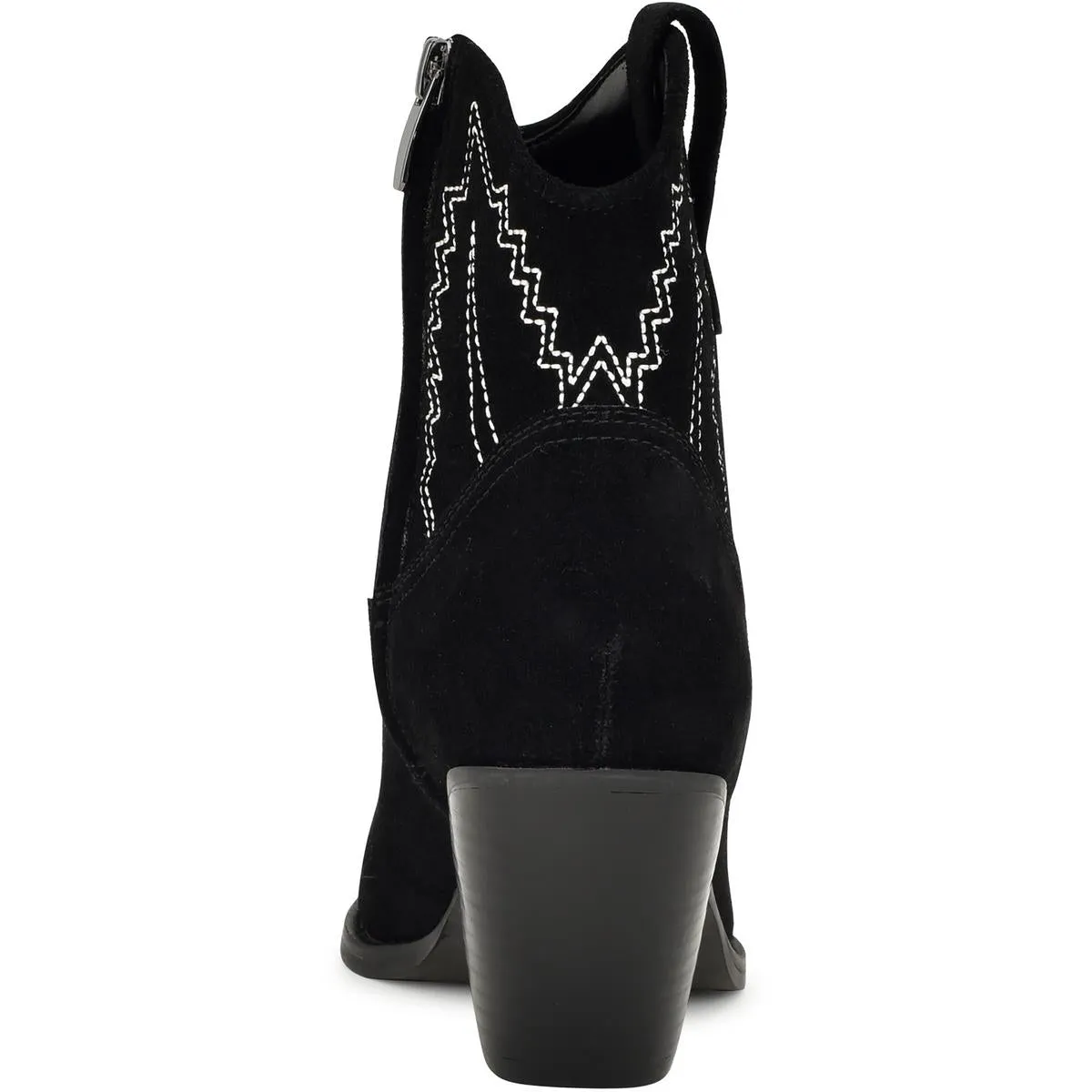 Nallas Womens Suede Pointed Toe Cowboy, Western Boots