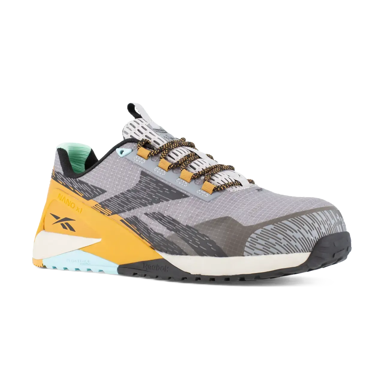 Nano X1 Adventure Composite-Toe Athletic Work Shoe Yellow/Gray