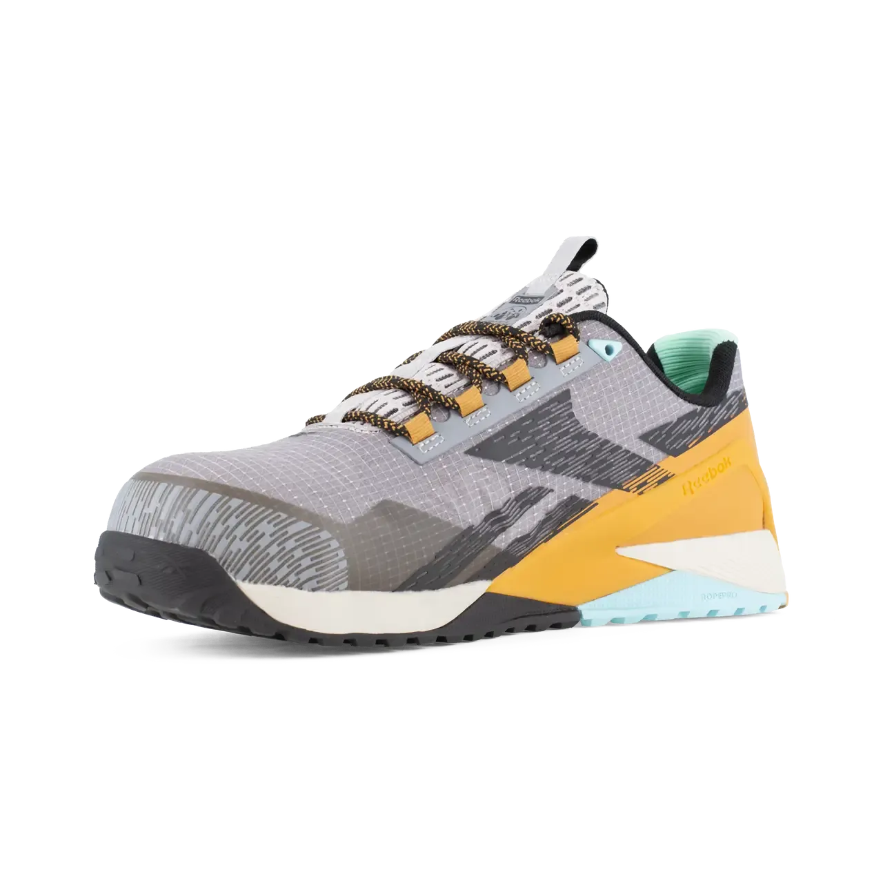 Nano X1 Adventure Composite-Toe Athletic Work Shoe Yellow/Gray