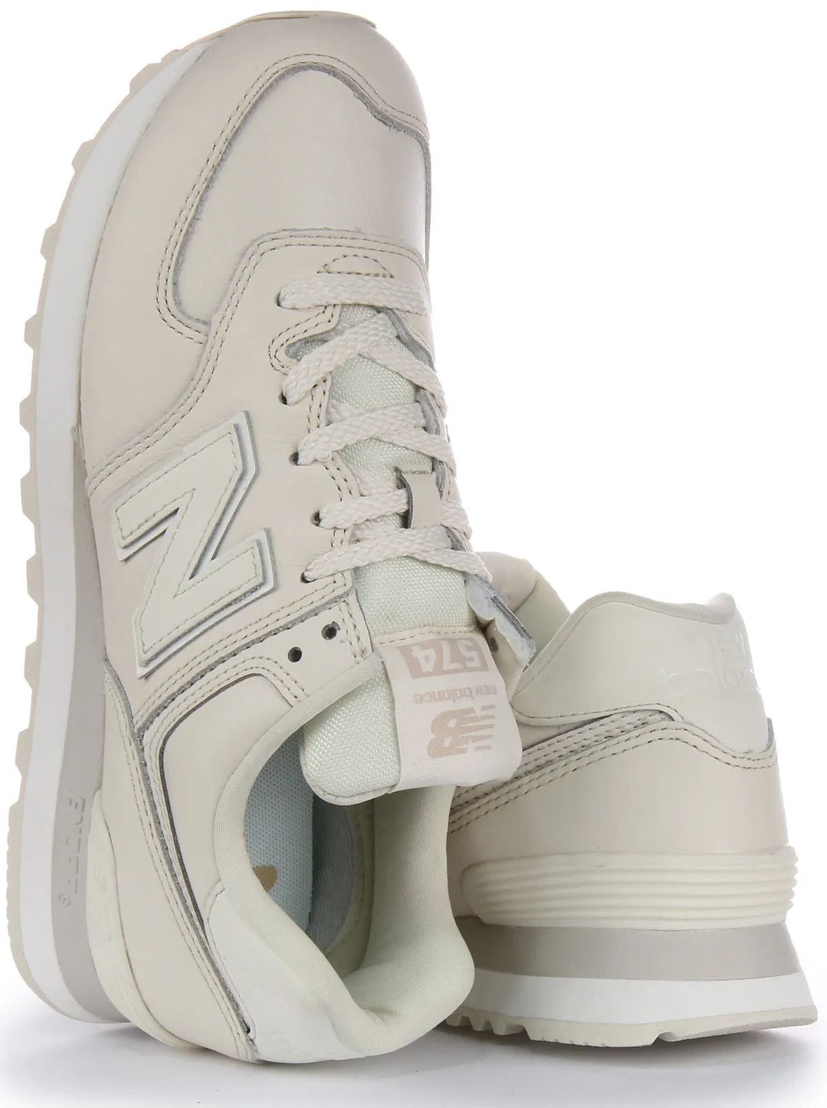 New Balance WL574 IR2 In Ivory For Women Shoes New Balance