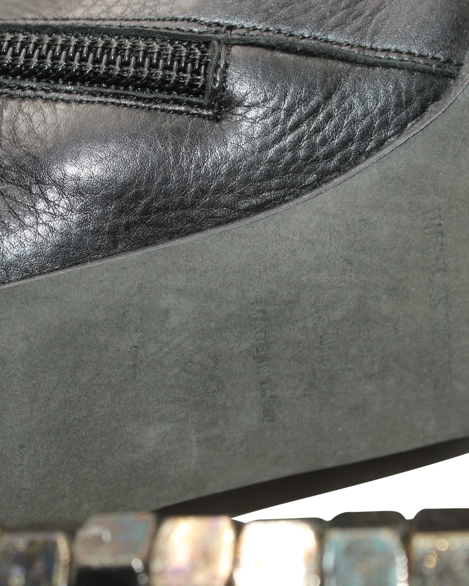 Nicholas Kirkwood x Rodarte Ankle Boots in Black Leather