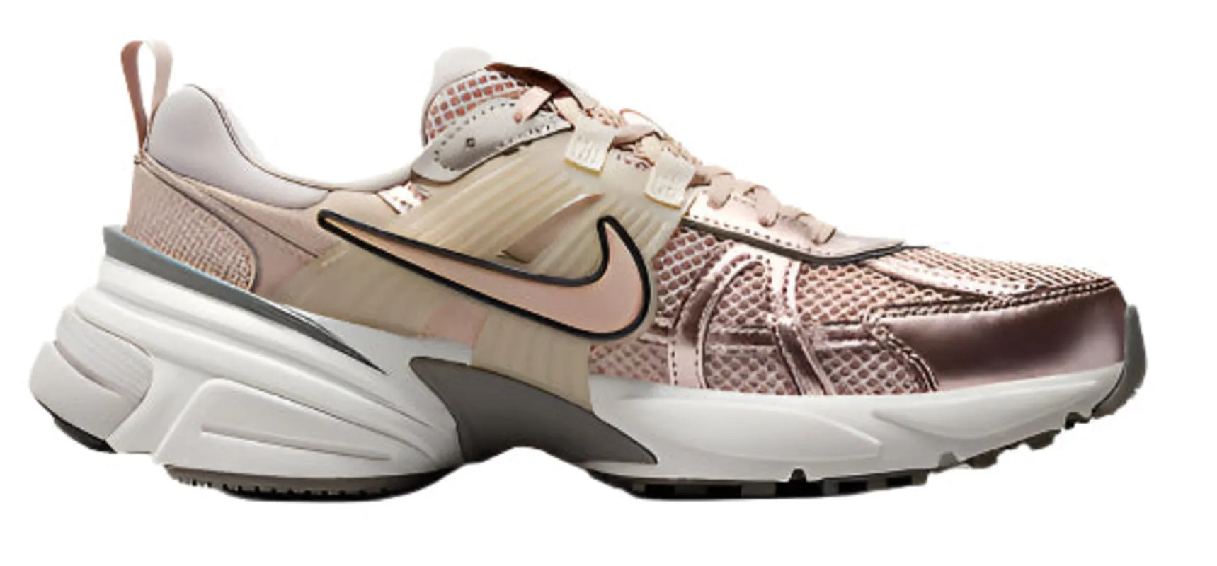 Nike V2K Run Particle Beige College Grey Light Bone (Women's)