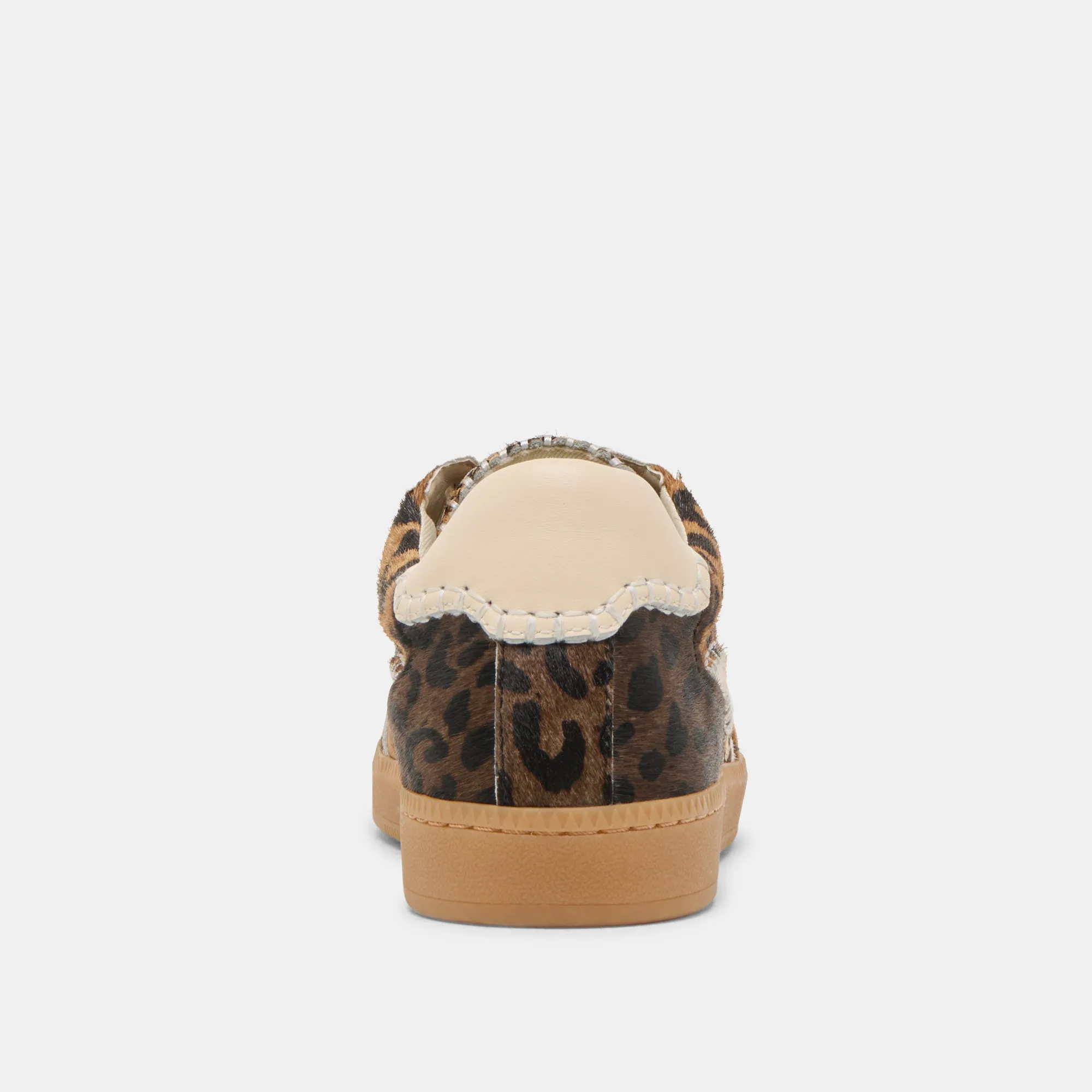 NOTICE STITCH SNEAKERS LEOPARD MULTI CALF HAIR