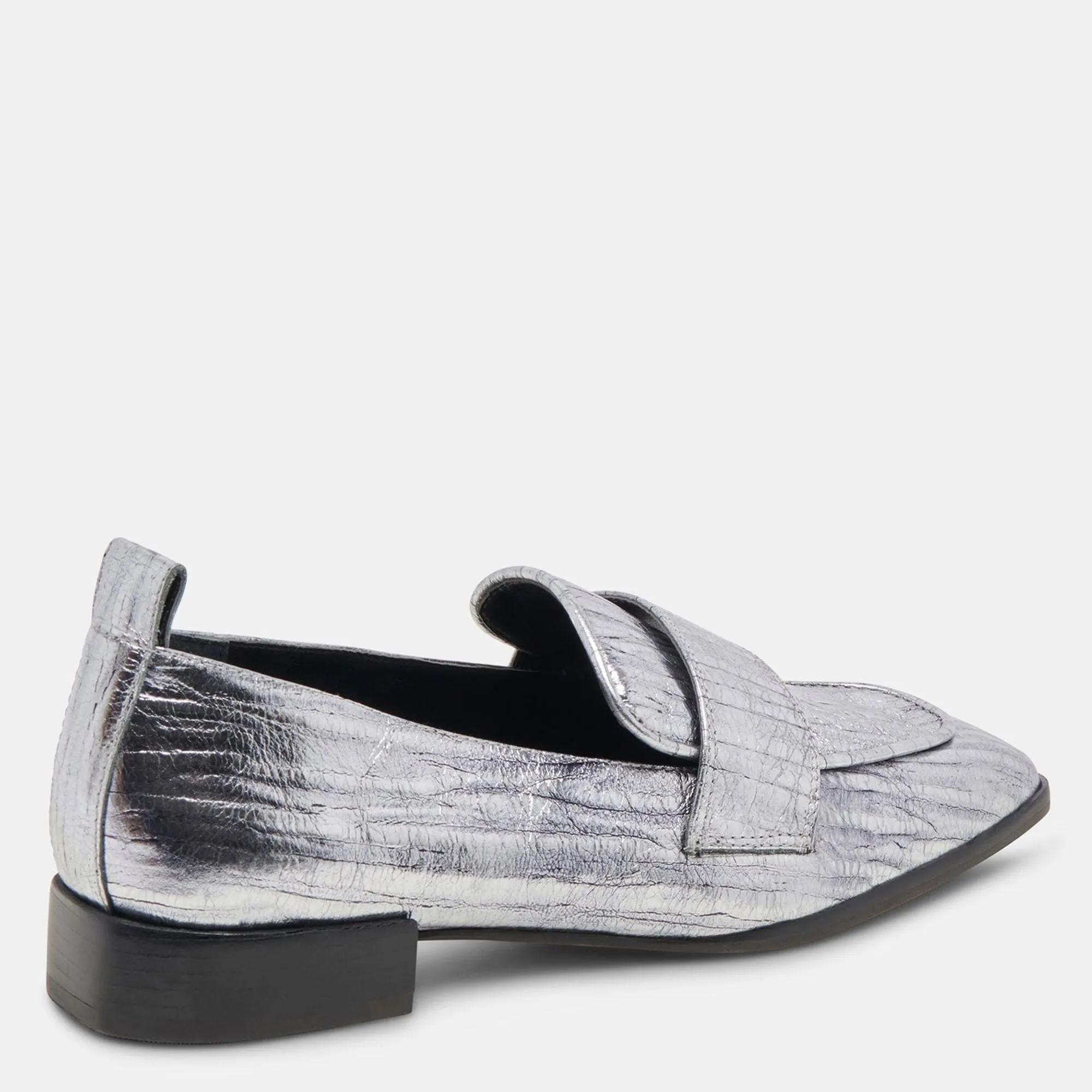 Nygel Loafers Graphite Metallic Leather