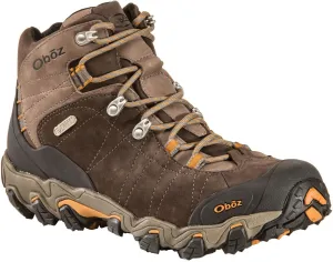 Oboz Bridger 22101 Hiking Boots Men's US 8 Wide Brown Waterproof Mid Top WOB208