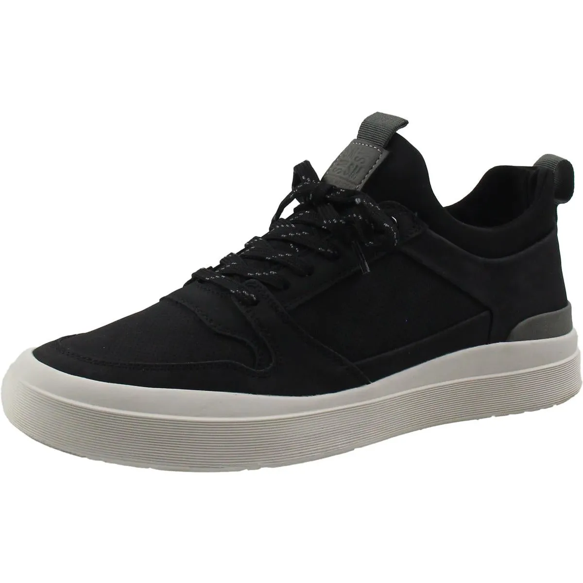 Osker Mens Lace-Up Faux Leather Casual And Fashion Sneakers