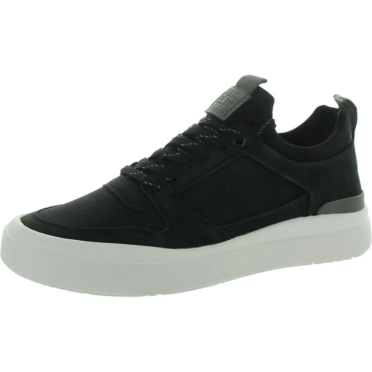 Osker Mens Lace-Up Faux Leather Casual And Fashion Sneakers