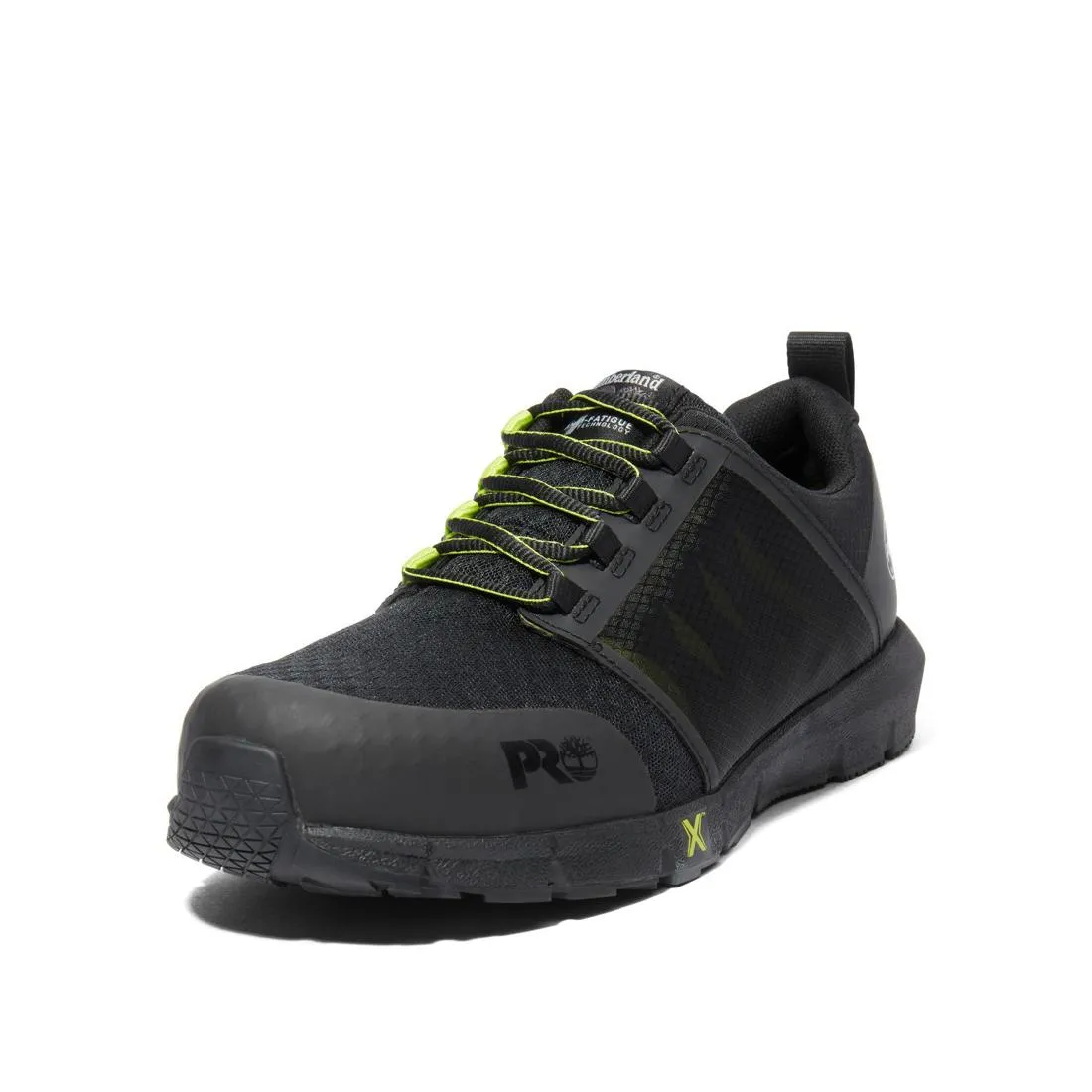 Radius Composite-Toe Work Shoe Black/Yellow