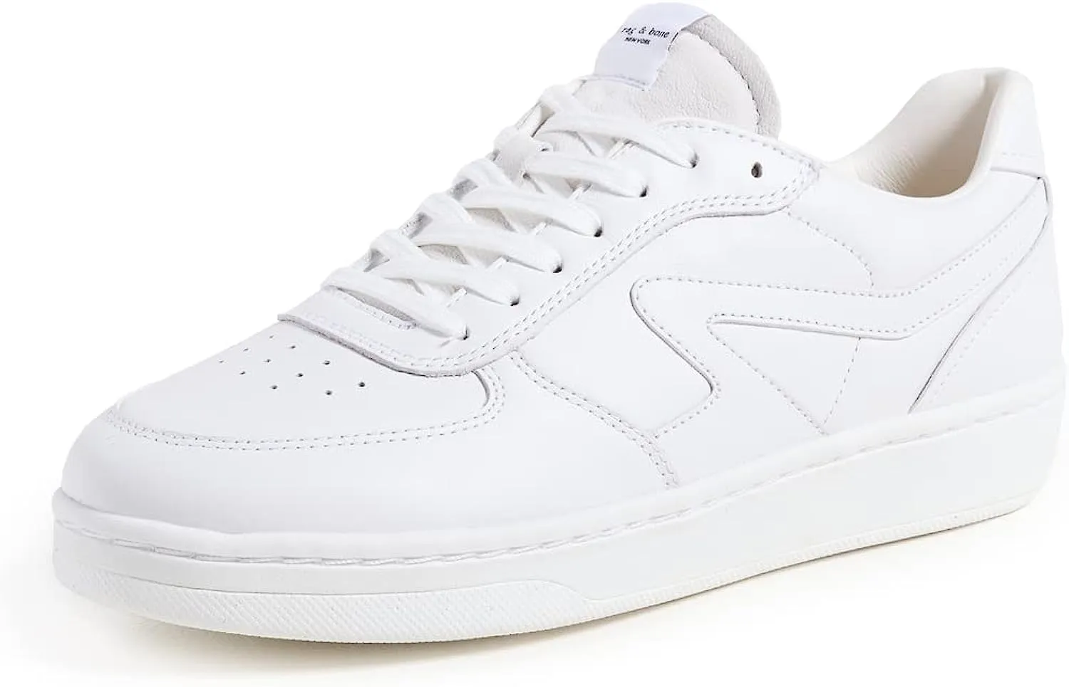 rag & bone Men's Retro Court Sneakers, White