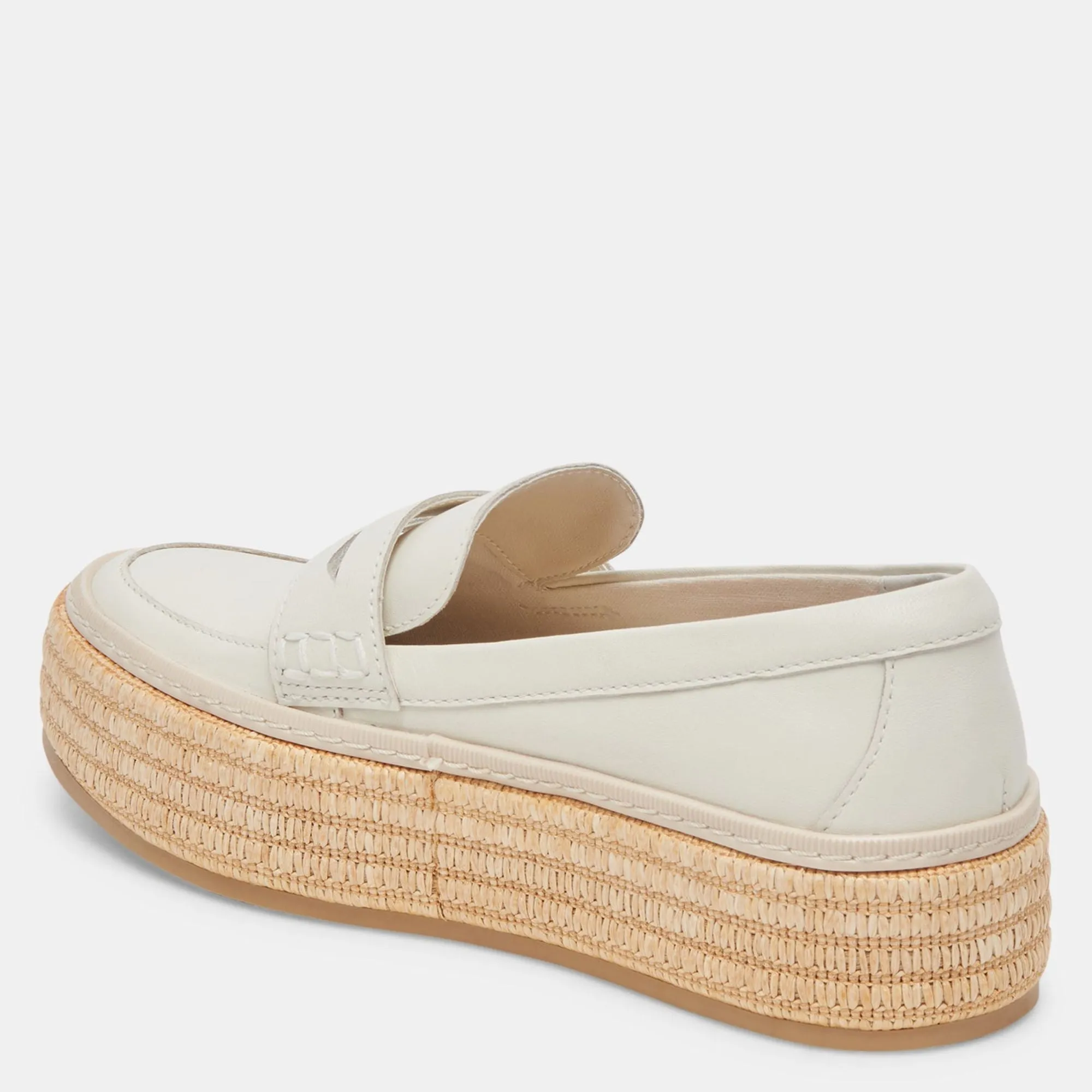 Ranna Loafers Ivory Leather