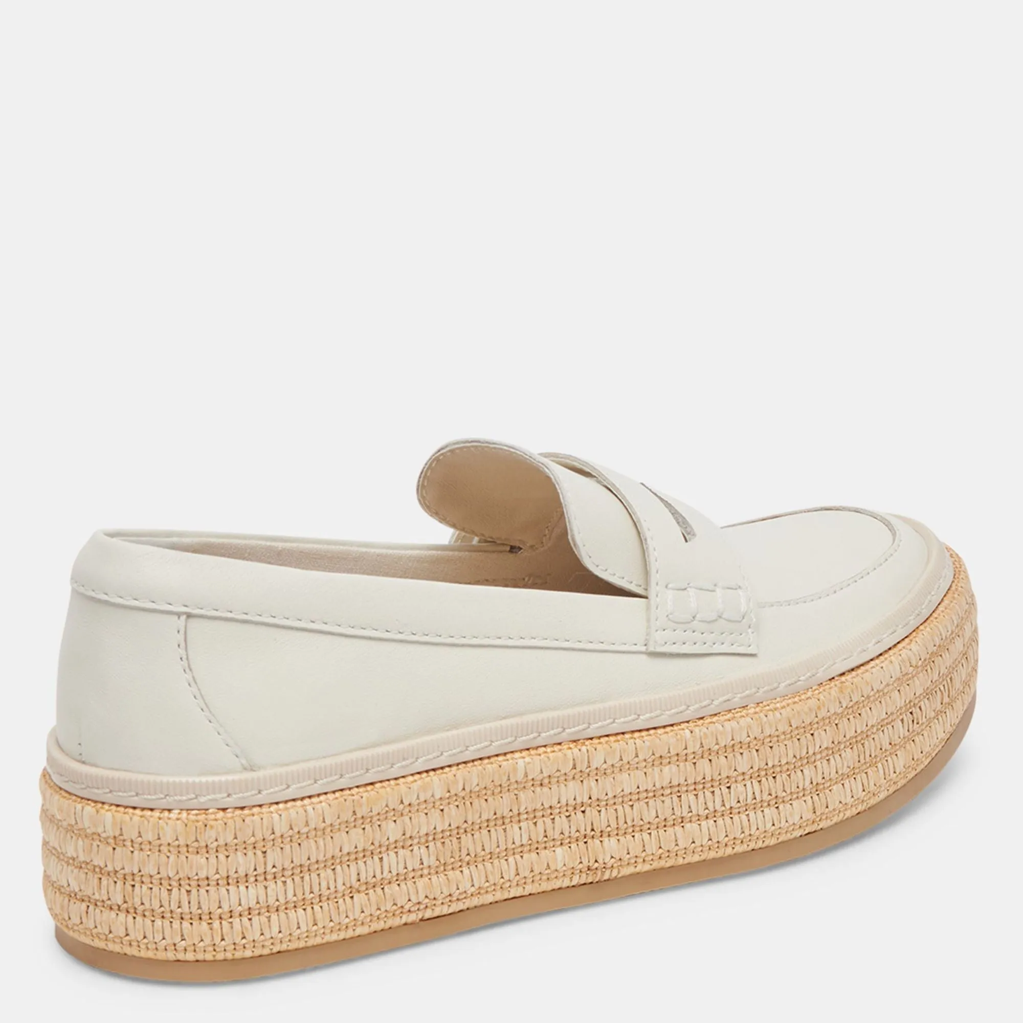 Ranna Loafers Ivory Leather