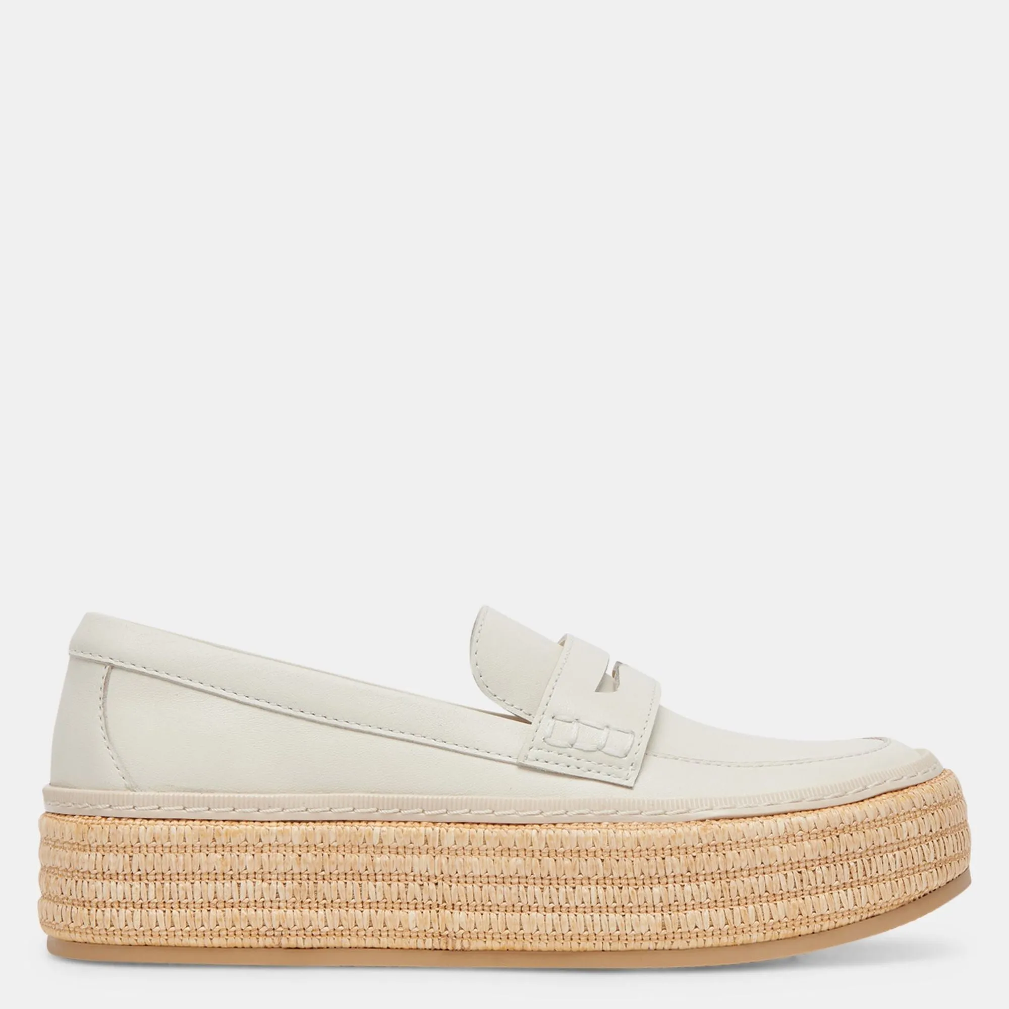 Ranna Loafers Ivory Leather