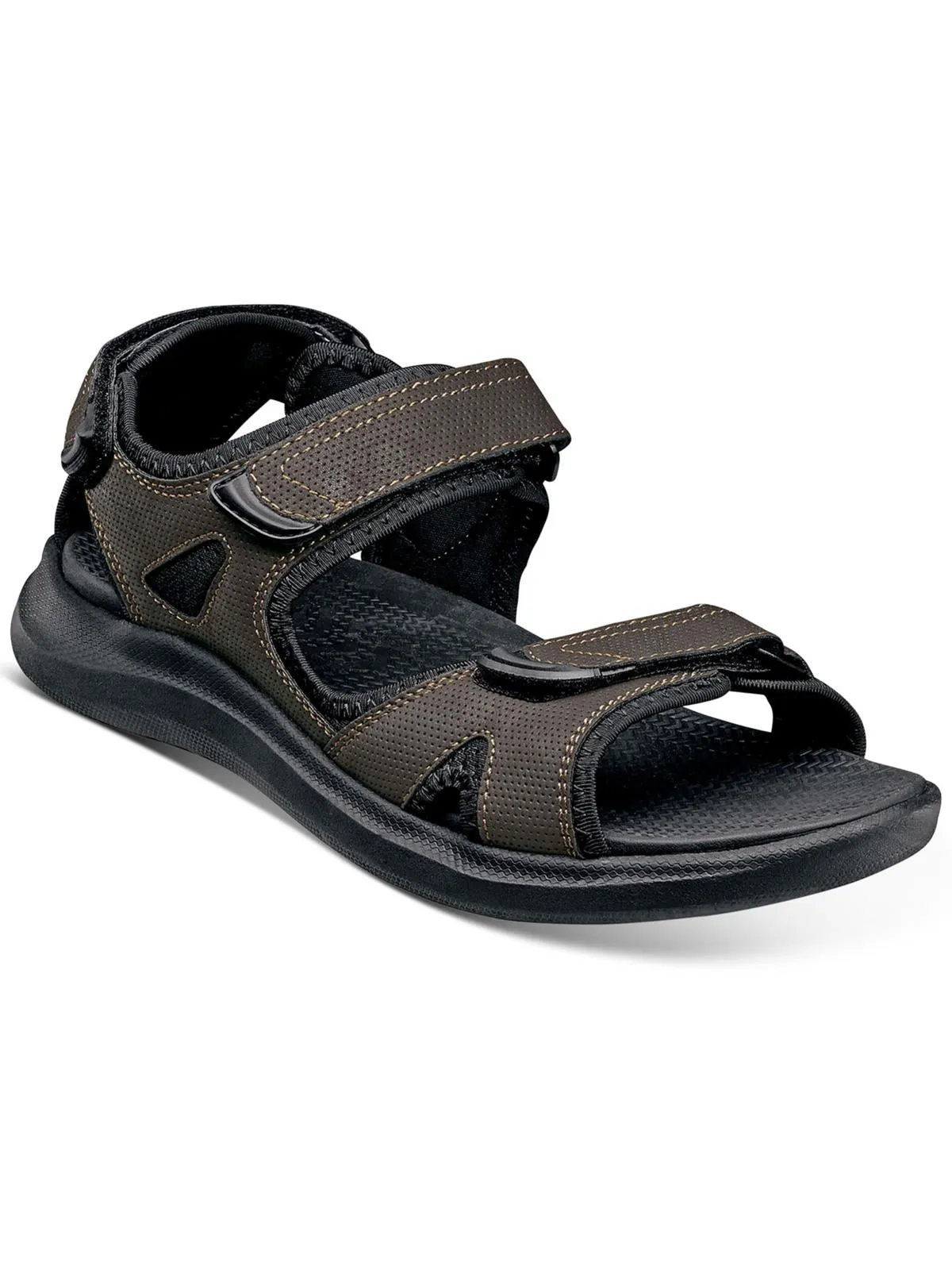 Rio Vista Mens Faux Leather Slingback Ankle Strap