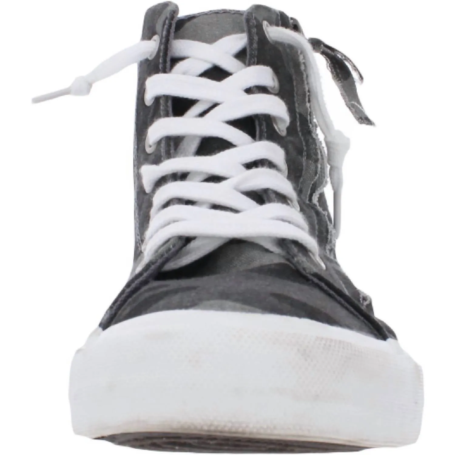Rossi High Top Fashion Sneaker In Grey Camo