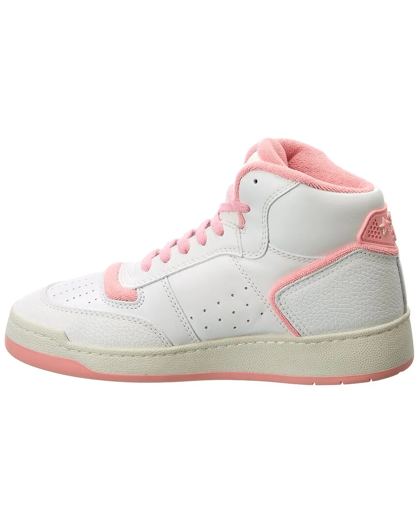 Saint Laurent SL/80 Leather High-Top Sneaker