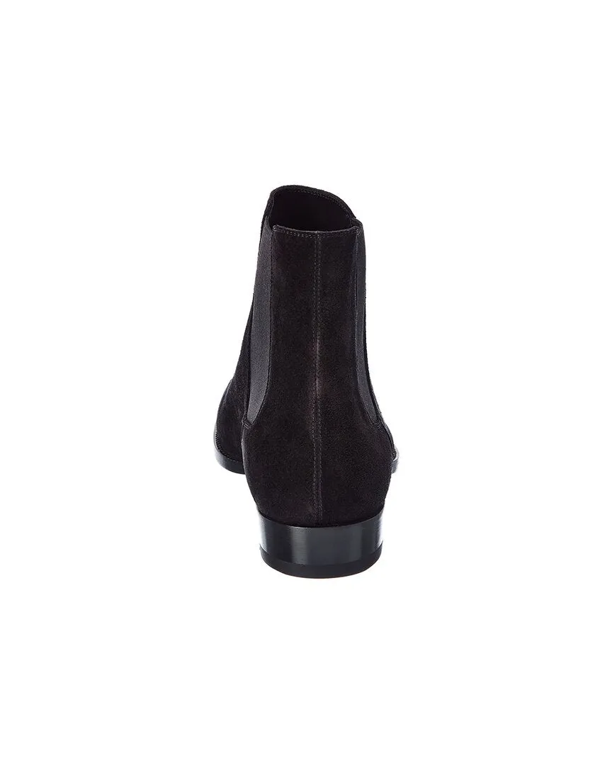 Saint Laurent Wyatt 30 Suede Boot, 44
