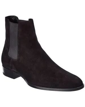 Saint Laurent Wyatt 30 Suede Boot, 44