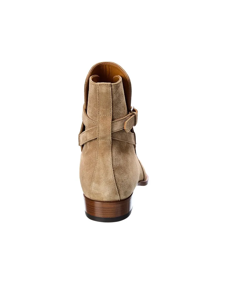 Saint Laurent Wyatt Jodhpur Suede Boot