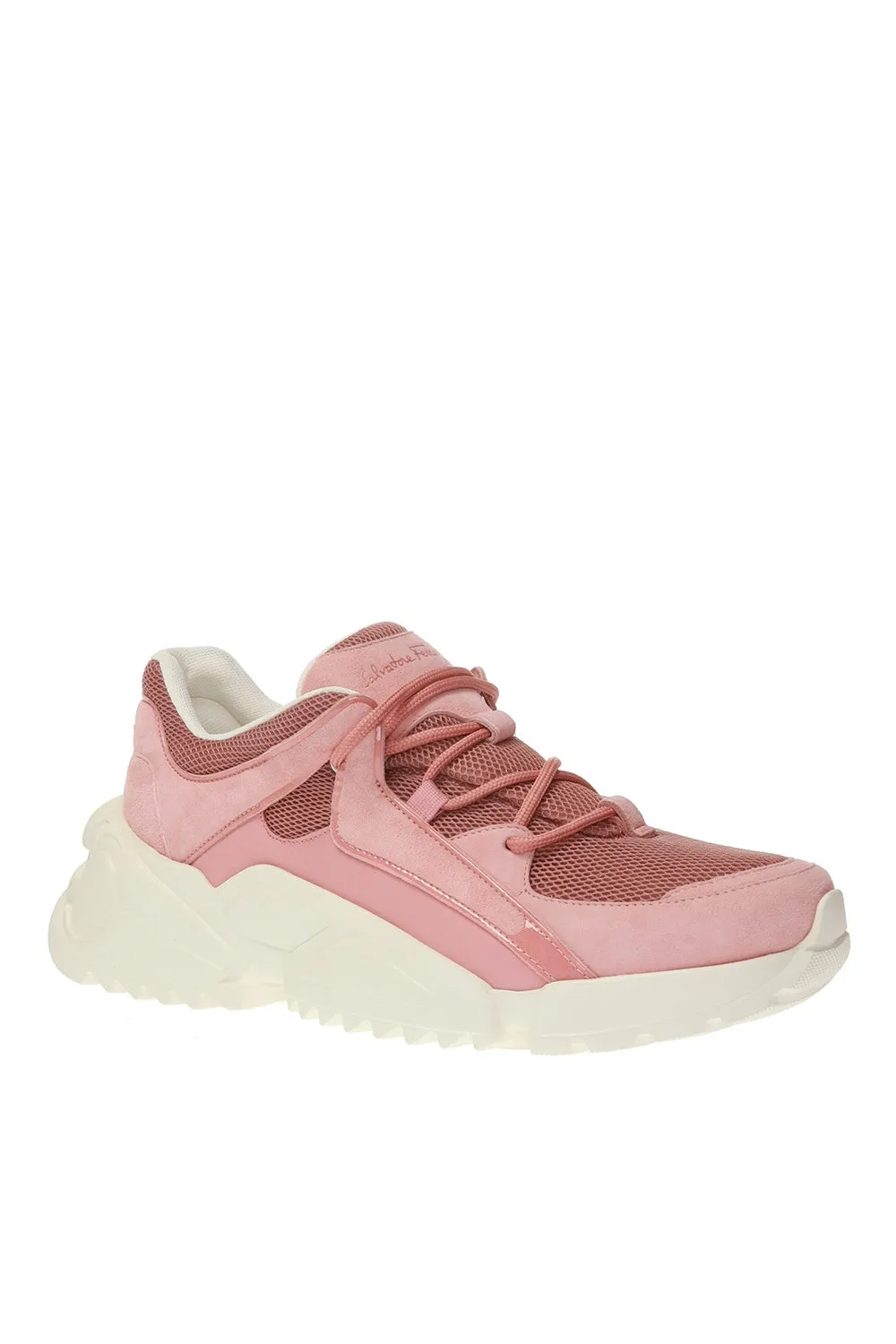 SALVATORE FERRAGAMO Skylar Women's 726300 Desert Rose Sneaker