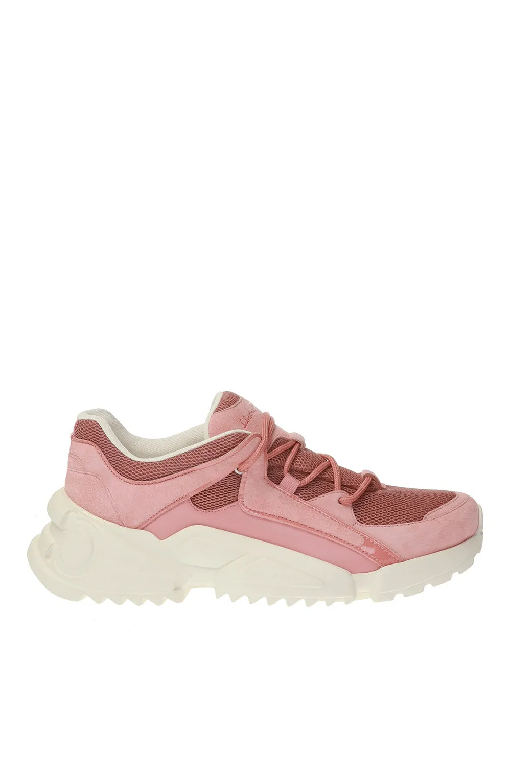 SALVATORE FERRAGAMO Skylar Women's 726300 Desert Rose Sneaker