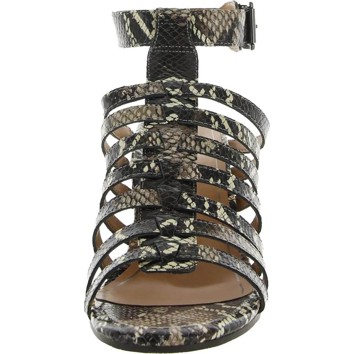 Sami Boa Womens Strappy Open Toe Heels