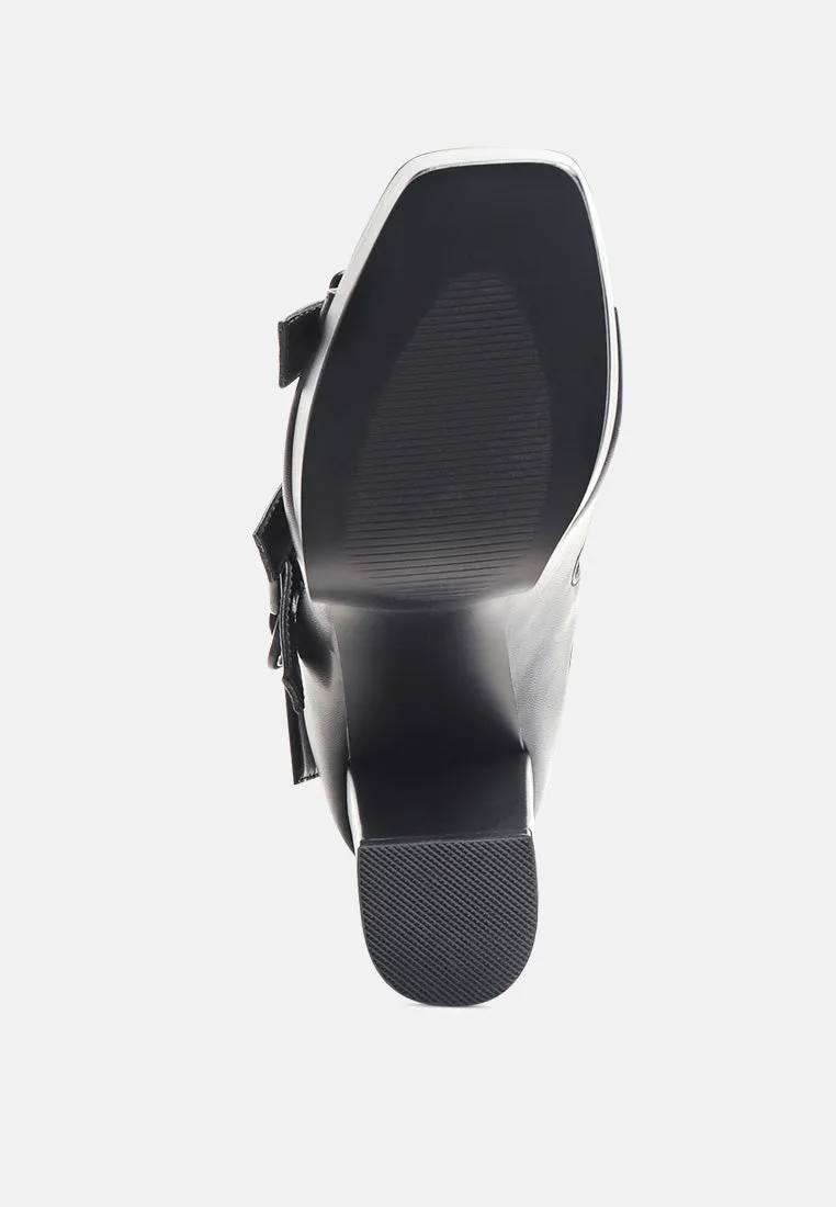 sarouchi caged high heel buckled sandals