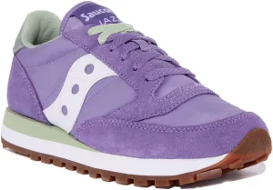 Saucony Jazz Original In Purple For Women Shoes Saucony