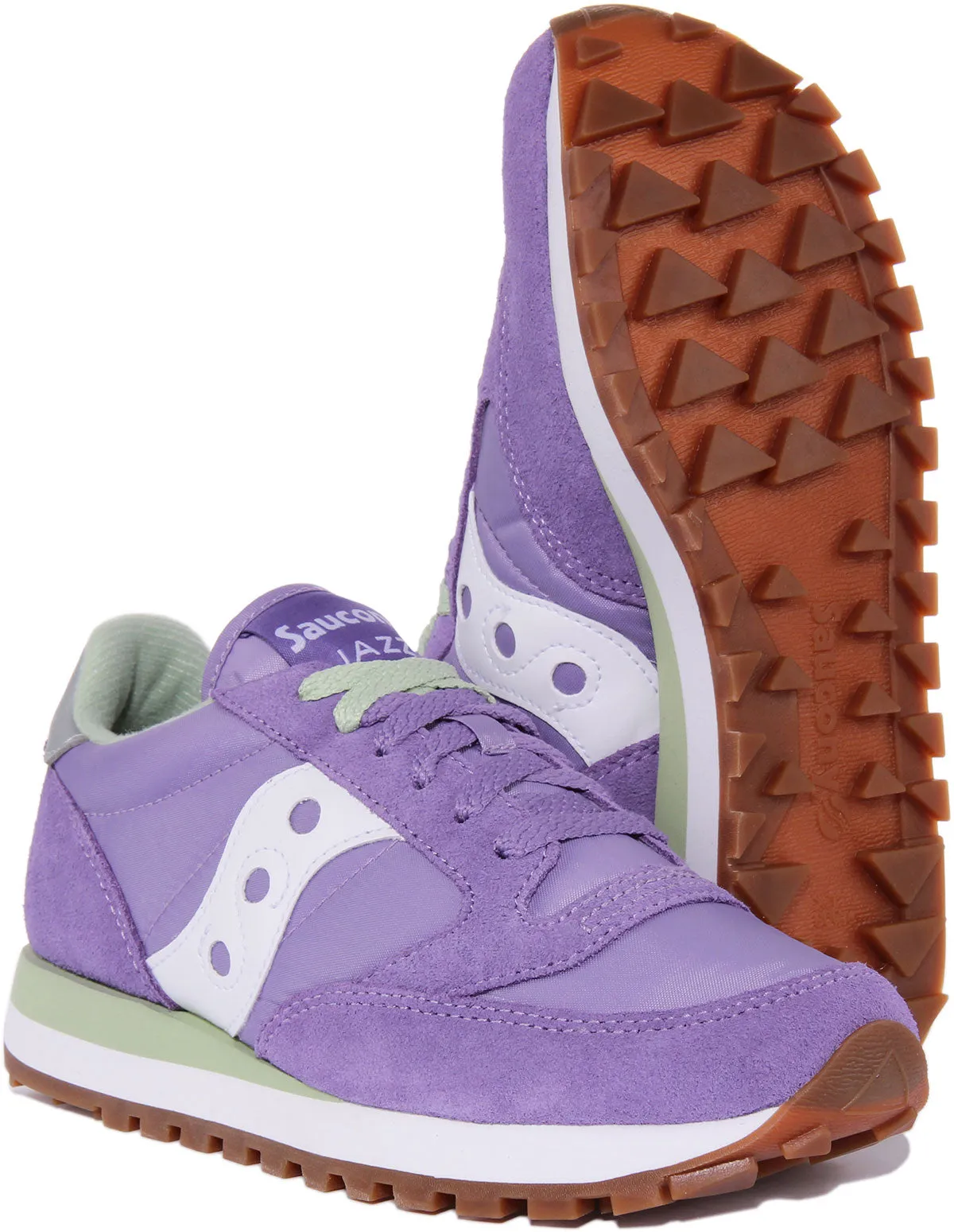 Saucony Jazz Original In Purple For Women Shoes Saucony