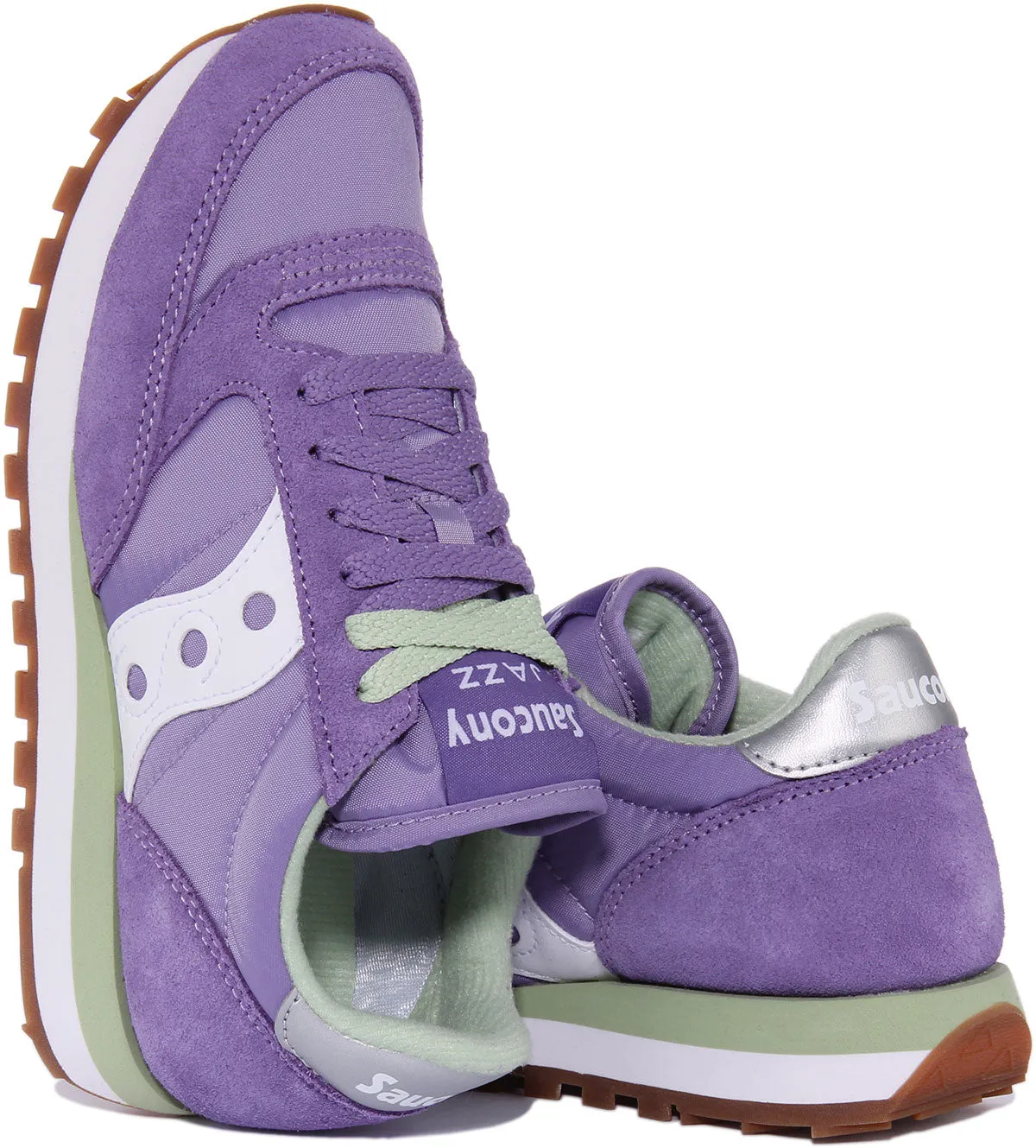 Saucony Jazz Original In Purple For Women Shoes Saucony