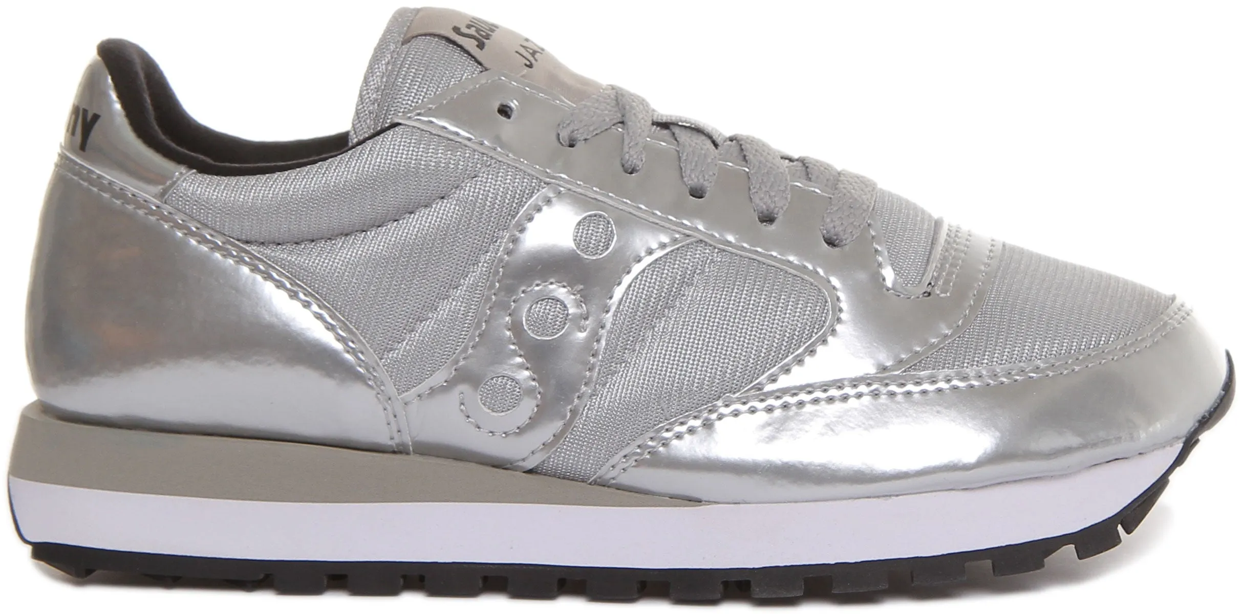 Saucony Jazz Original In Silver For Women Shoes Saucony