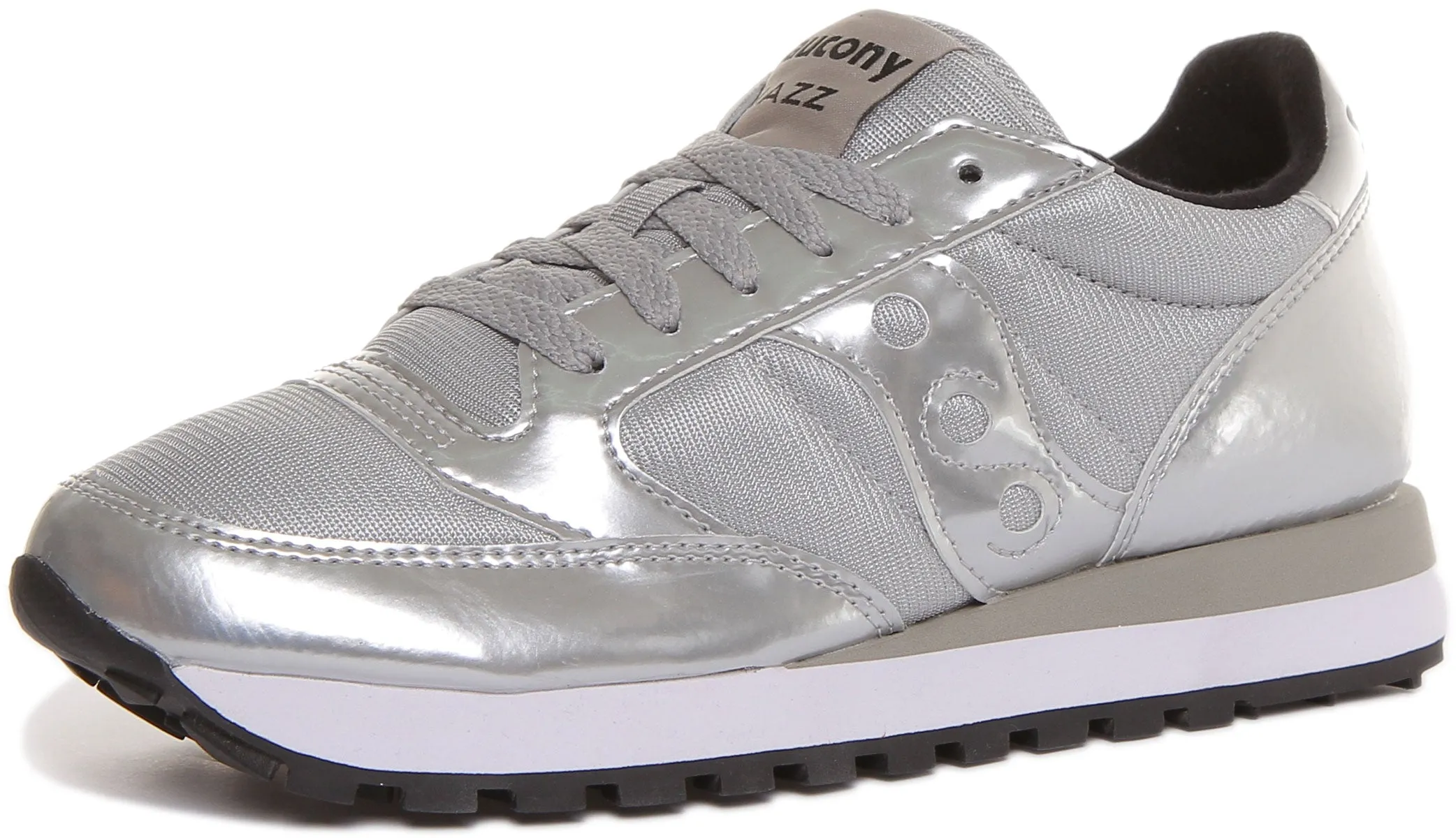 Saucony Jazz Original In Silver For Women Shoes Saucony