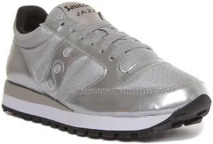 Saucony Jazz Original In Silver For Women Shoes Saucony