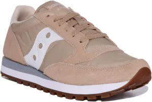 Saucony Jazz Original In White Beige For Men Shoes Saucony