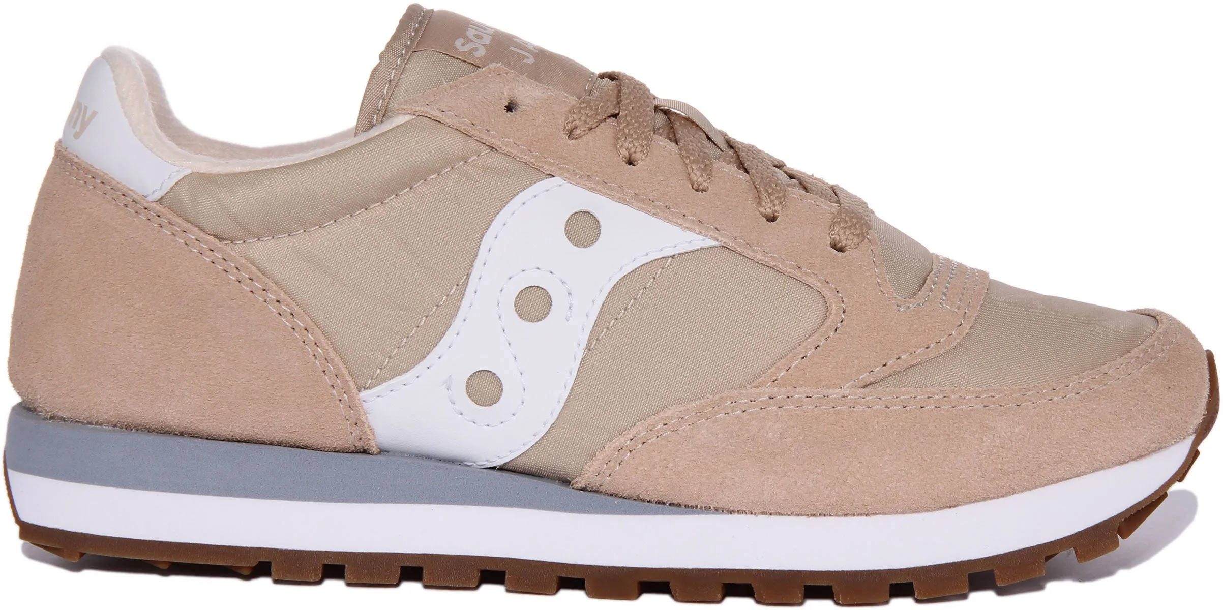 Saucony Jazz Original In White Beige For Men Shoes Saucony