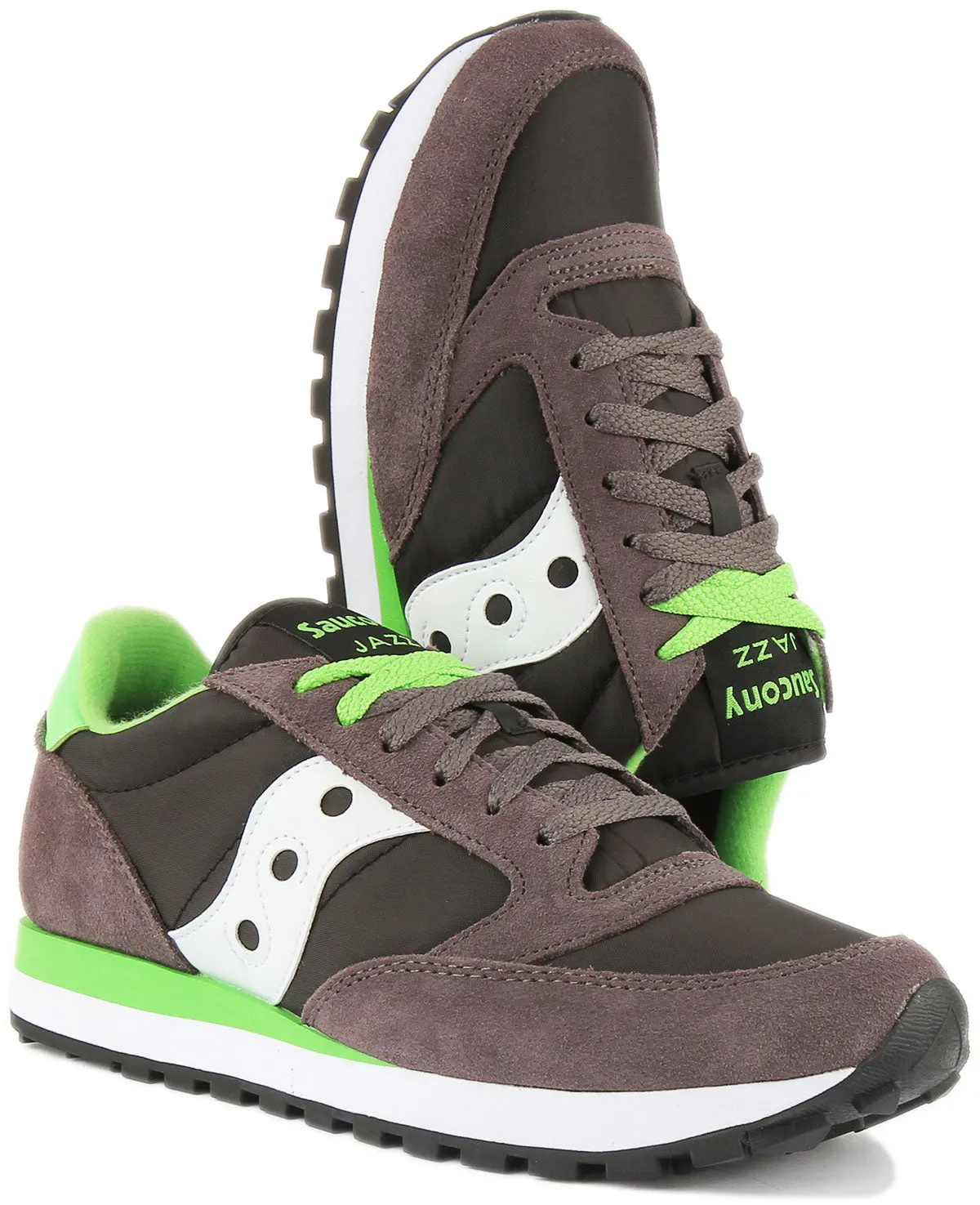 Saucony Jazz Original Trainers In Grey For Men Shoes Saucony
