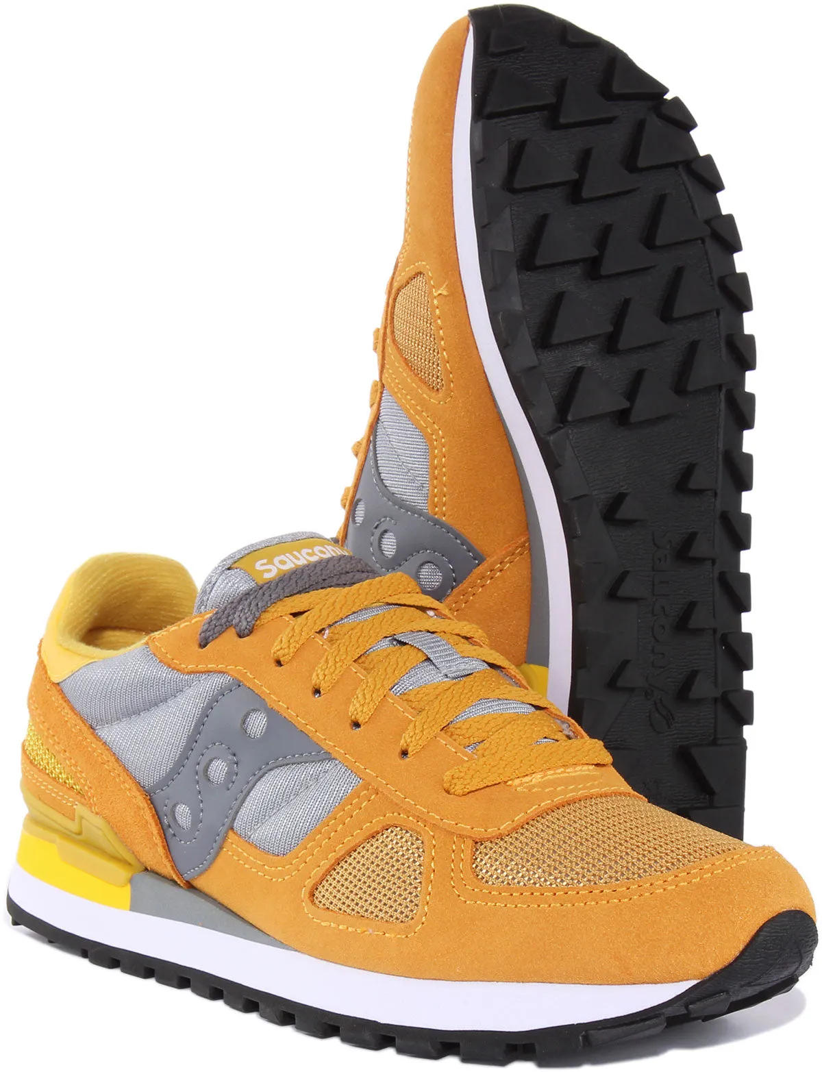Saucony Shadow Original In Mustard For Men Shoes Saucony