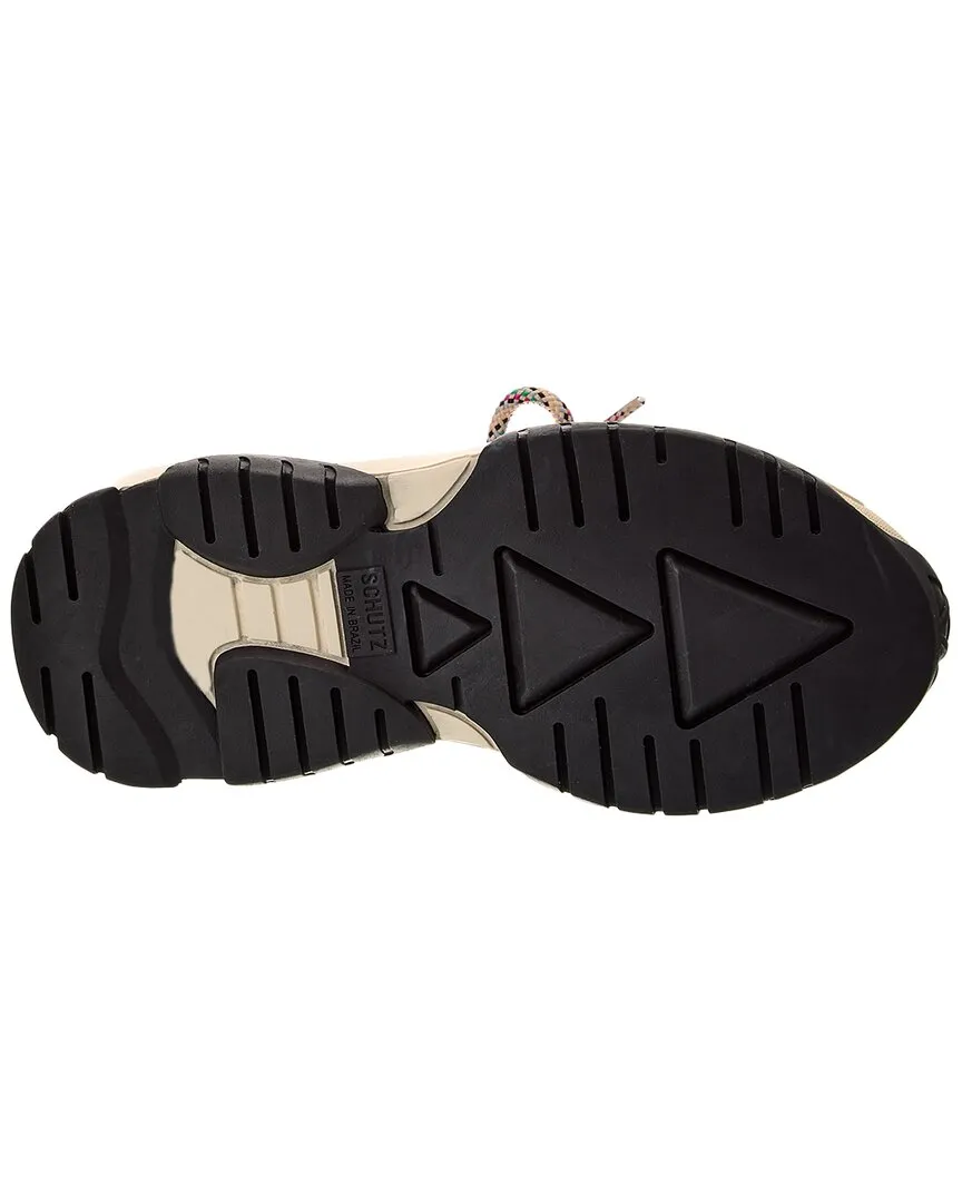 Schutz Explorer 001 Suede & Leather Sneaker