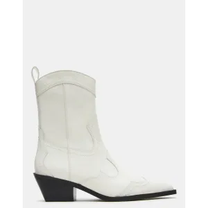 Shayne White Leather
