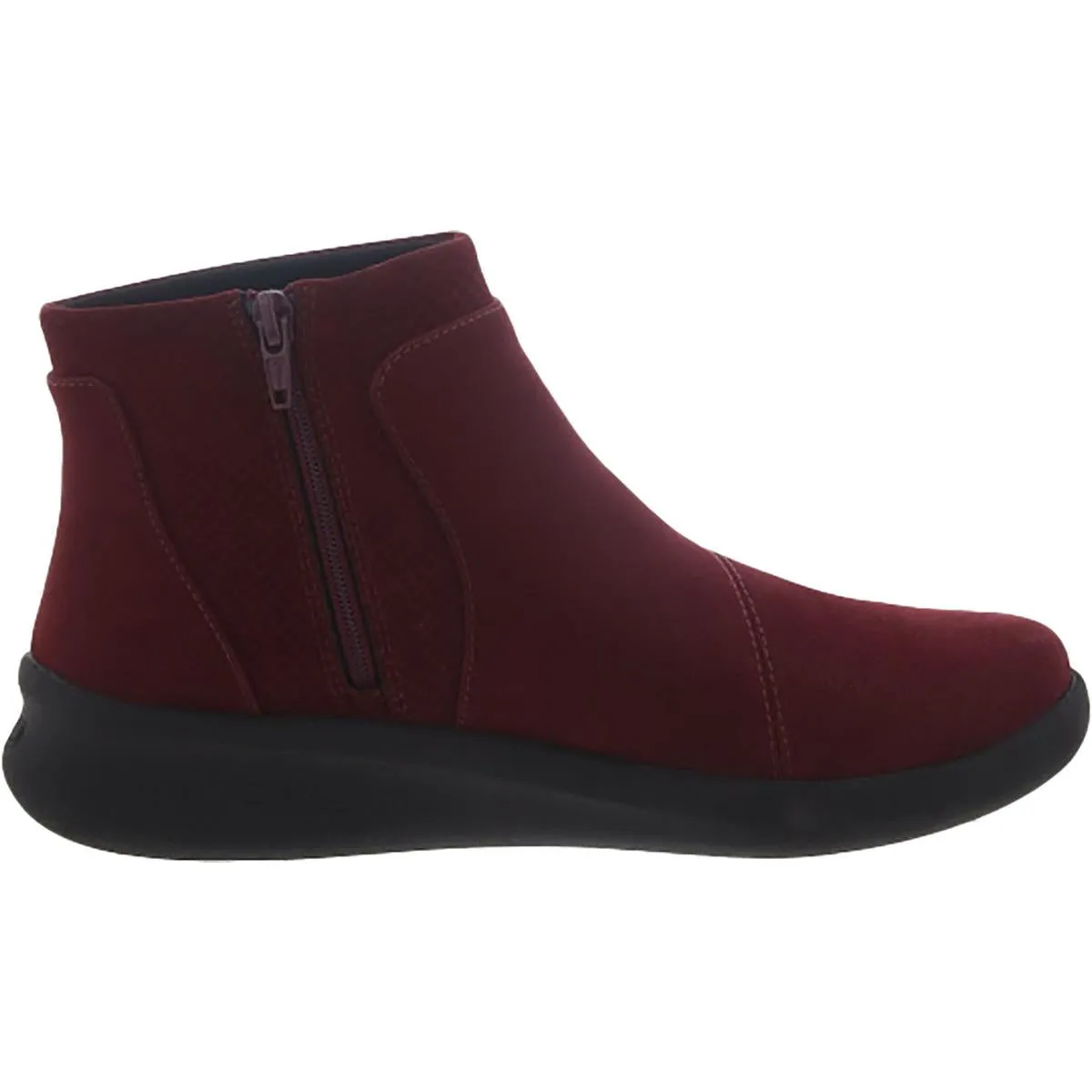 Sillian2.0 HI Womens Faux Suede Cushioned Footbed Ankle Boots