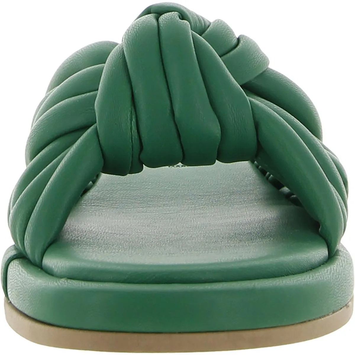 Simply The Best Womens Slip On Open Toe Slide Sandals