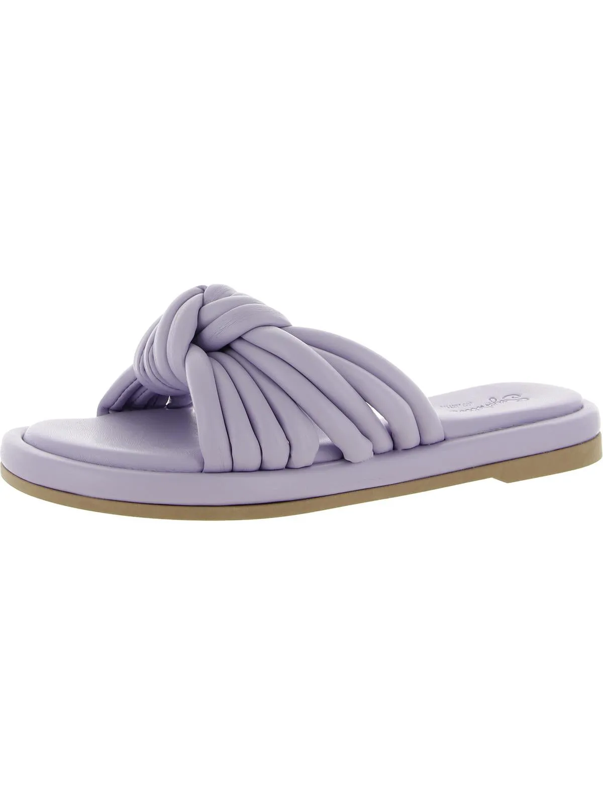 Simply The Best Womens Slip On Open Toe Slide Sandals